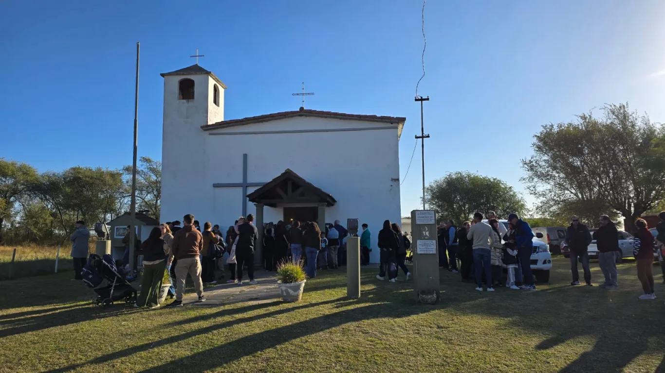 EL PARAJE SANTA RITA VIVIÓ UNA VERDADERA FIESTA DE FE Y ENCUENTRO COMUNITARIO