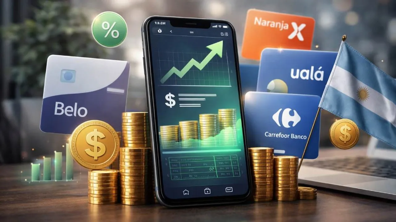 ¿CUÁLES SON LAS BILLETERAS VIRTUALES Y LOS BANCOS QUE MEJORES TASAS PAGAN?