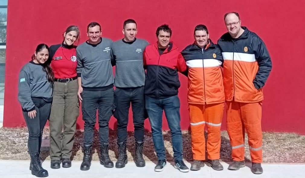 BOMBERO DE TÍO PUJIO PARTICIPÓ DE LA FORMACIÓN TÉCNICA YPF GAS