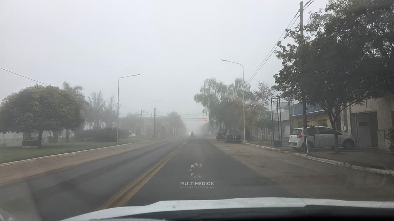 NIEBLA Y LLOVIZNA PARA LOS PRÓXIMOS DÍAS