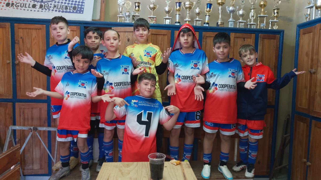 DEPORTIVO TÍO PUJIO TUVO UNA INTENSA JORNADA DE LOCAL POR UNA NUEVA FECHA DE BABY FÚTBOL
