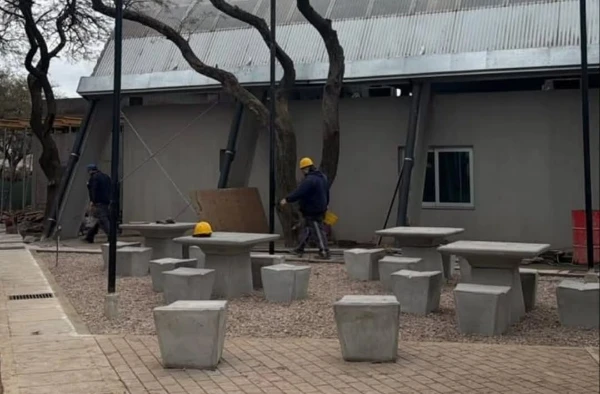 AVANZAN LAS OBRAS EN EL PARQUE DE LOS DEPORTES: SUMAN EQUIPAMIENTO Y NUEVOS ADOQUINES