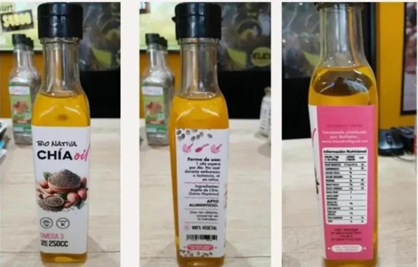 SE PROHÍBE LA COMERCIALIZACIÓN DE ACEITES DE LA MARCA BIO NATIVA
