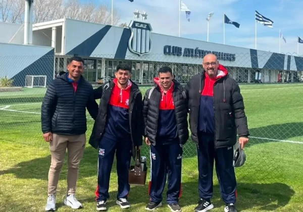 EL DEPORTIVO TÍO PUJIO APUESTA A LA FORMACIÓN: SUS PROFESORES DE FÚTBOL INFANTIL SE CAPACITARON EN EL PREDIO DE TALLERES DE CÓRDOBA
