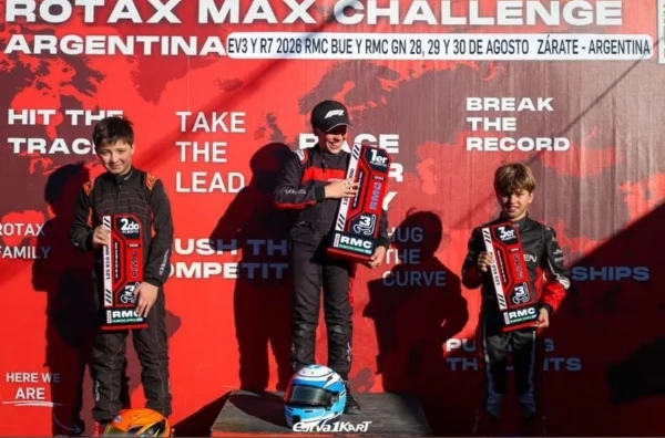 MAURO RAMÍREZ SE CONSAGRÓ CAMPEÓN Y SUEÑA CON LLEVAR LA BANDERA ARGENTINA AL MUNDIAL DE KARTING